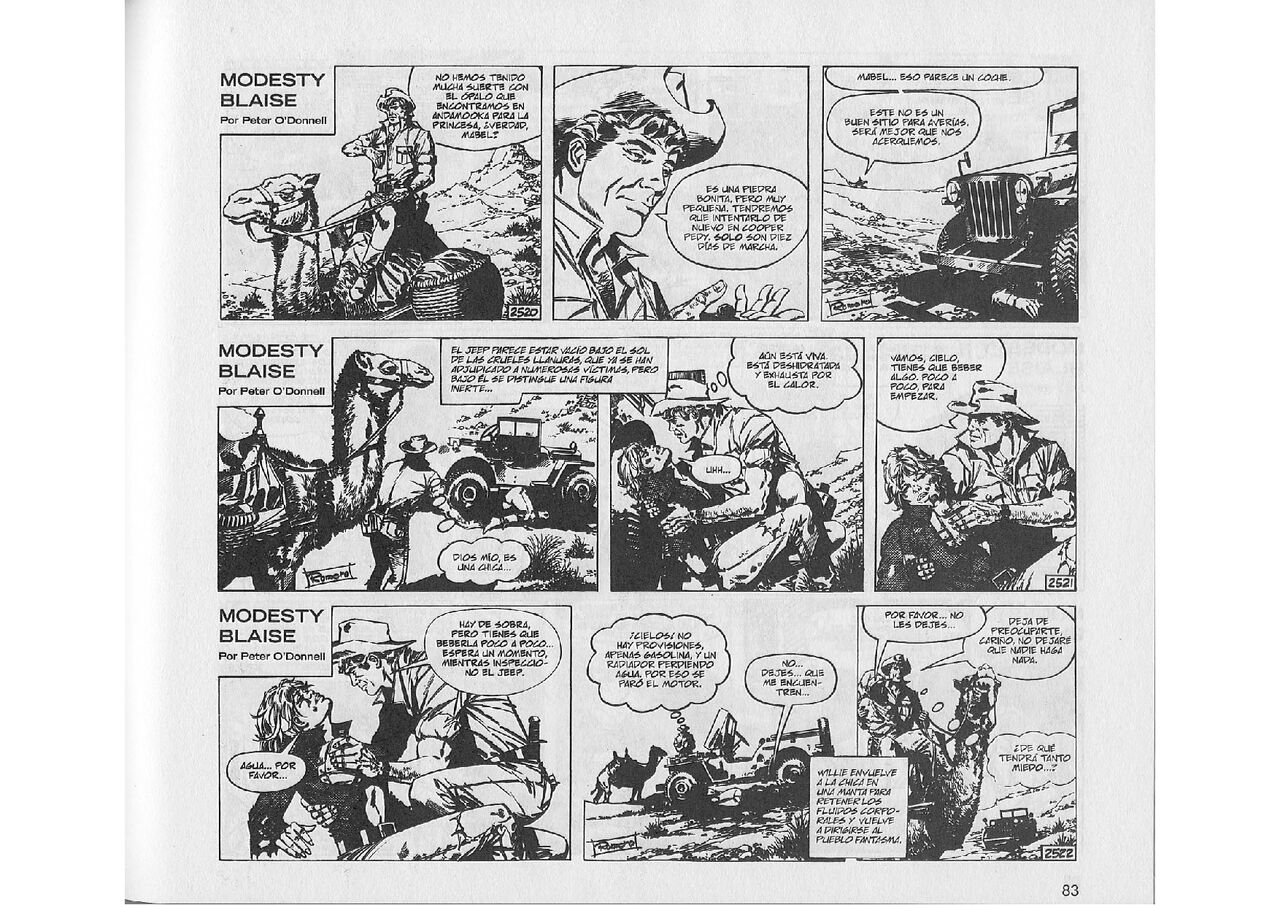 Modesty Blaise: La Trama de la Idade de Piedra image number 4