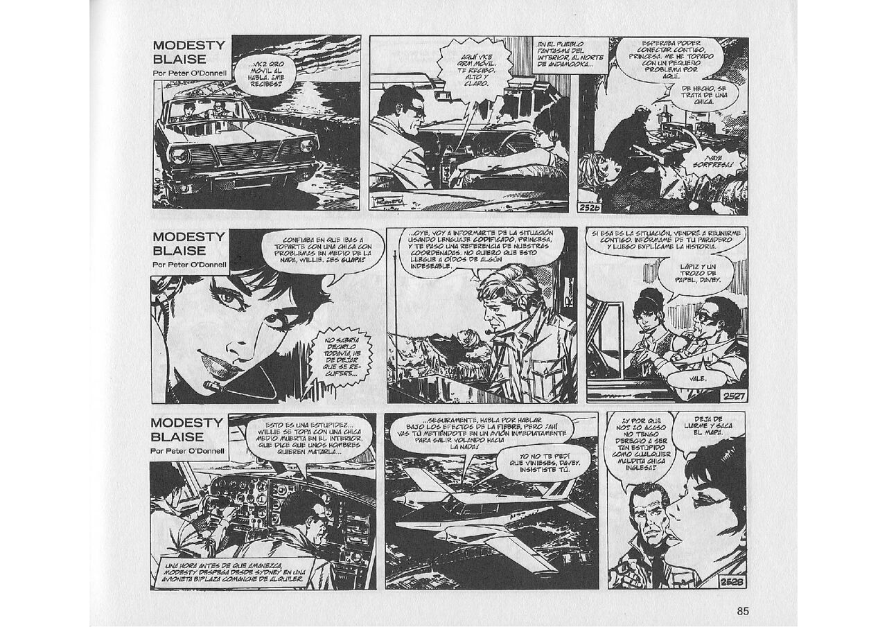 Modesty Blaise: La Trama de la Idade de Piedra image number 6