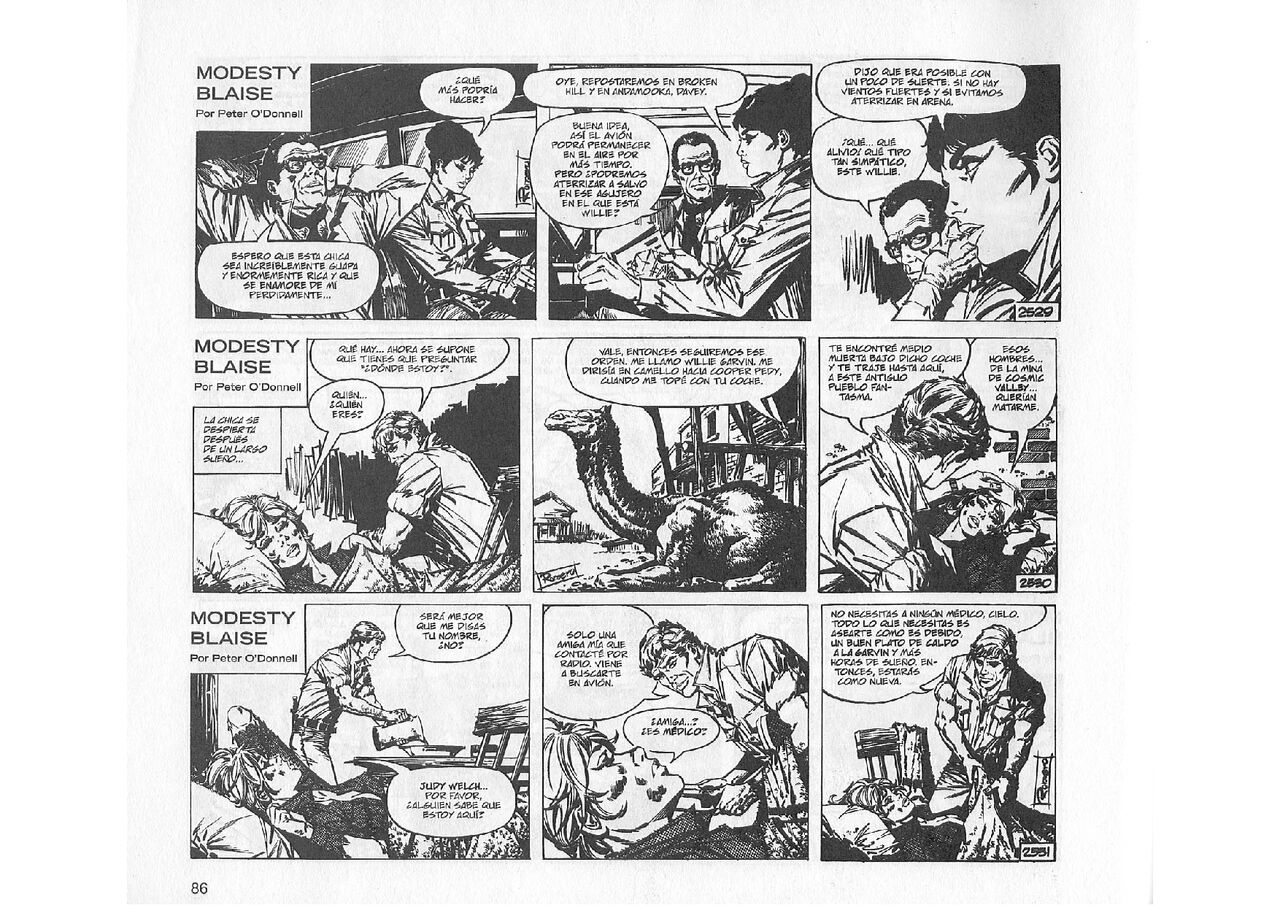 Modesty Blaise: La Trama de la Idade de Piedra image number 7