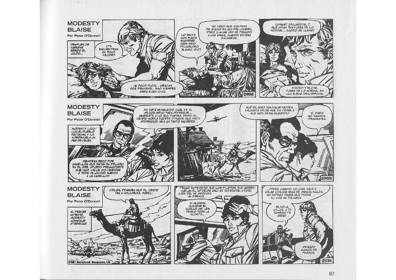 Modesty Blaise: La Trama de la Idade de Piedra image number 8