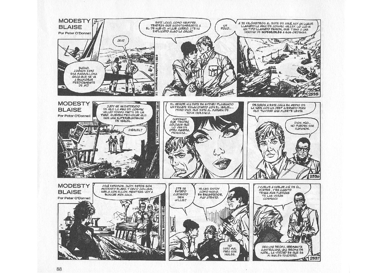 Modesty Blaise: La Trama de la Idade de Piedra image number 9