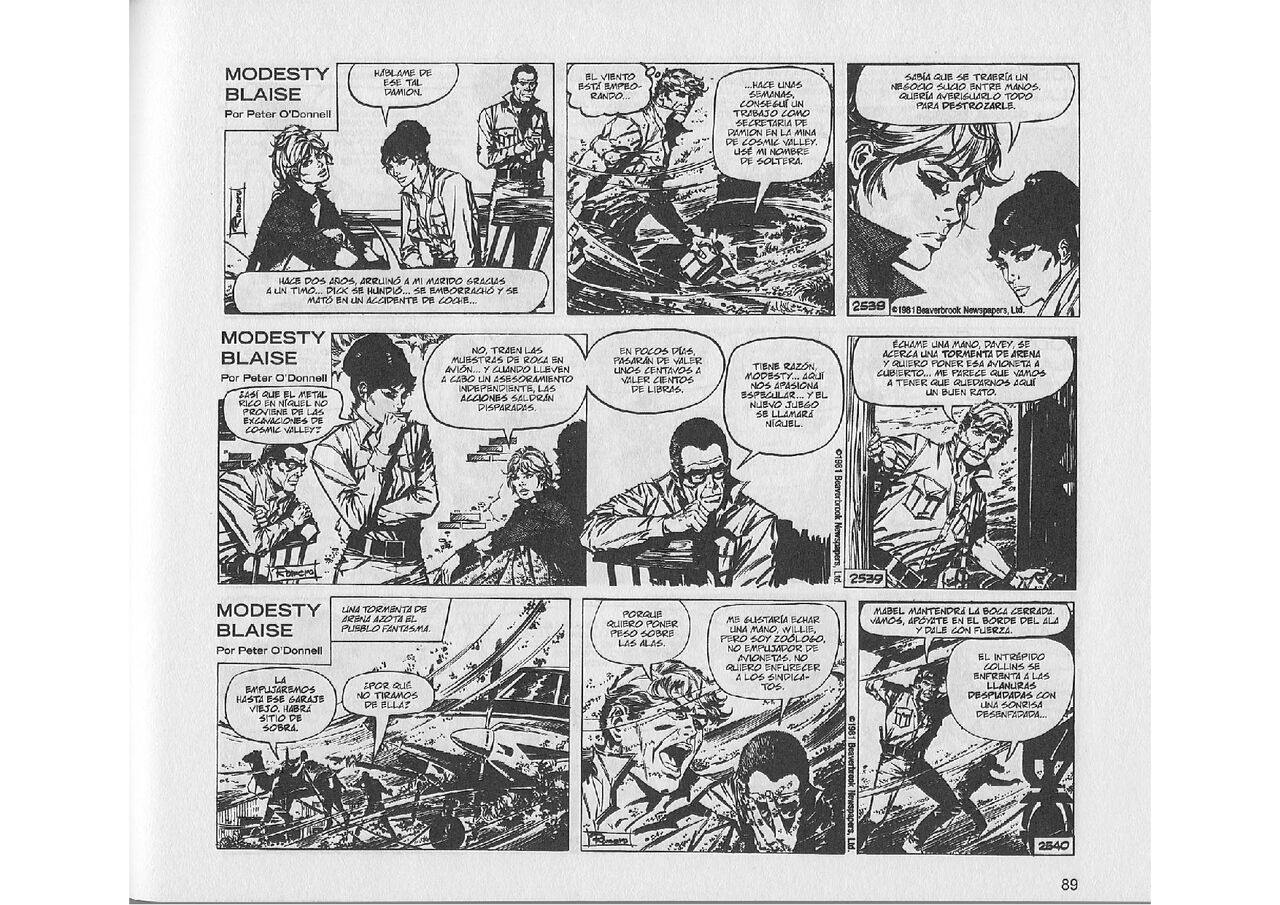 Modesty Blaise: La Trama de la Idade de Piedra image number 10