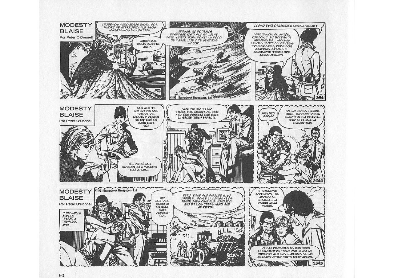 Modesty Blaise: La Trama de la Idade de Piedra image number 11