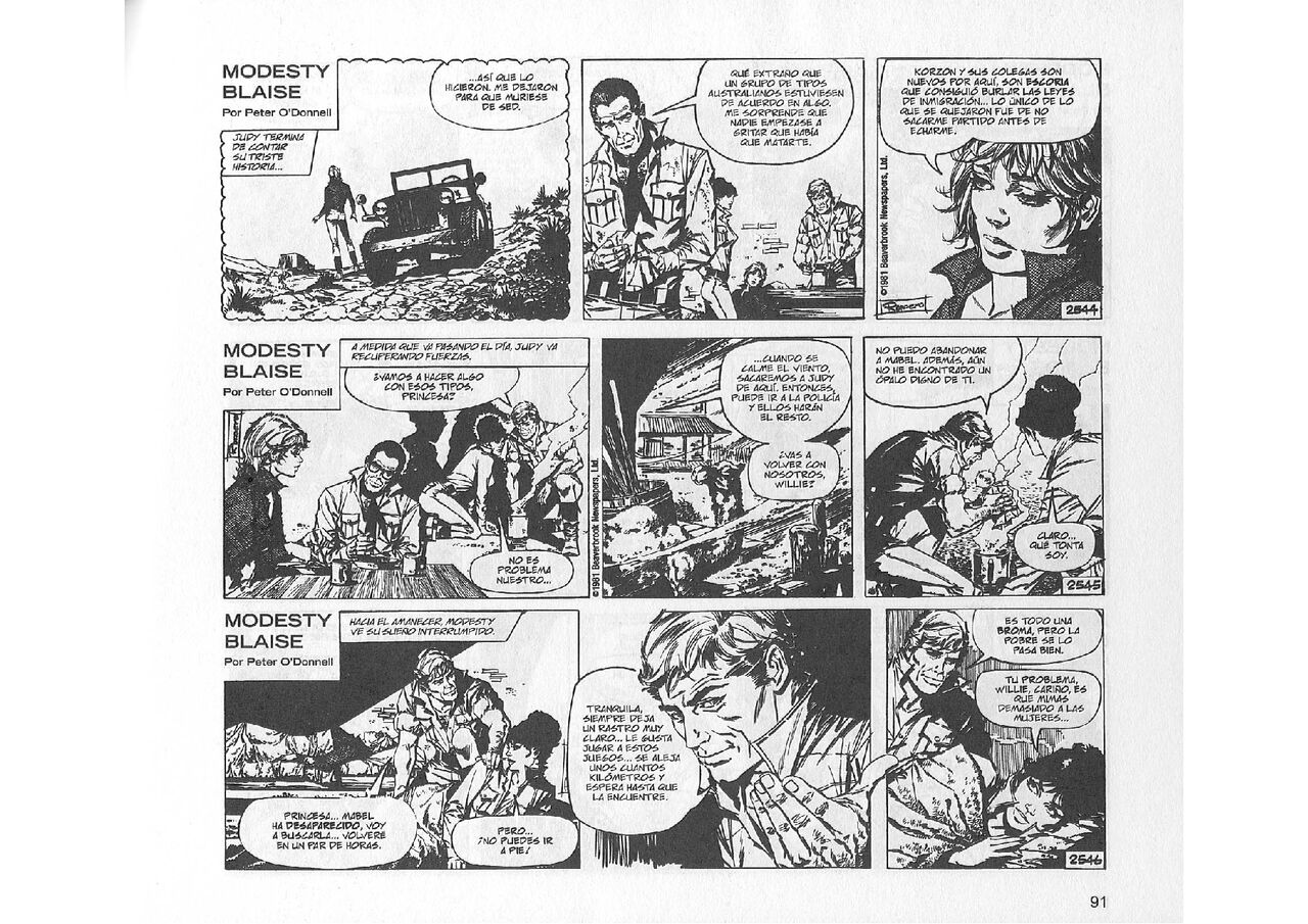 Modesty Blaise: La Trama de la Idade de Piedra image number 12