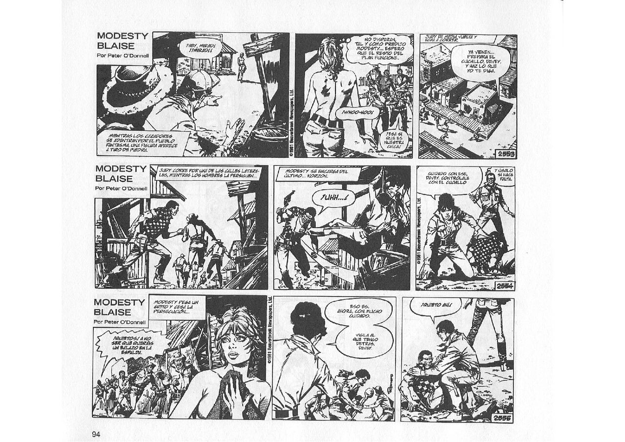 Modesty Blaise: La Trama de la Idade de Piedra image number 15