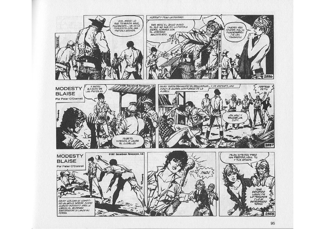Modesty Blaise: La Trama de la Idade de Piedra image number 16
