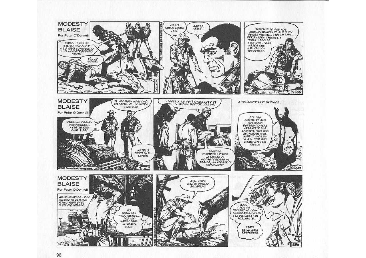 Modesty Blaise: La Trama de la Idade de Piedra image number 17