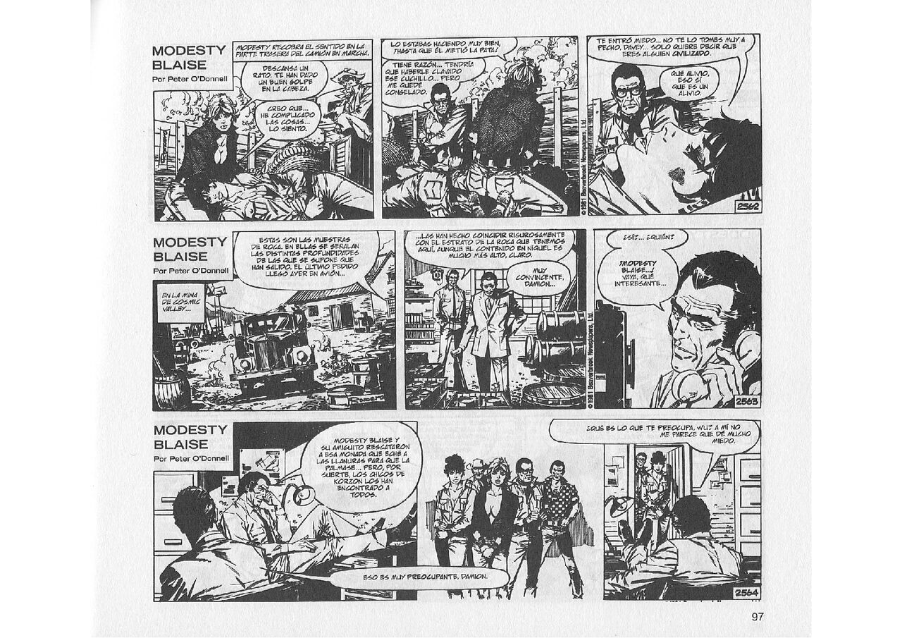 Modesty Blaise: La Trama de la Idade de Piedra image number 18