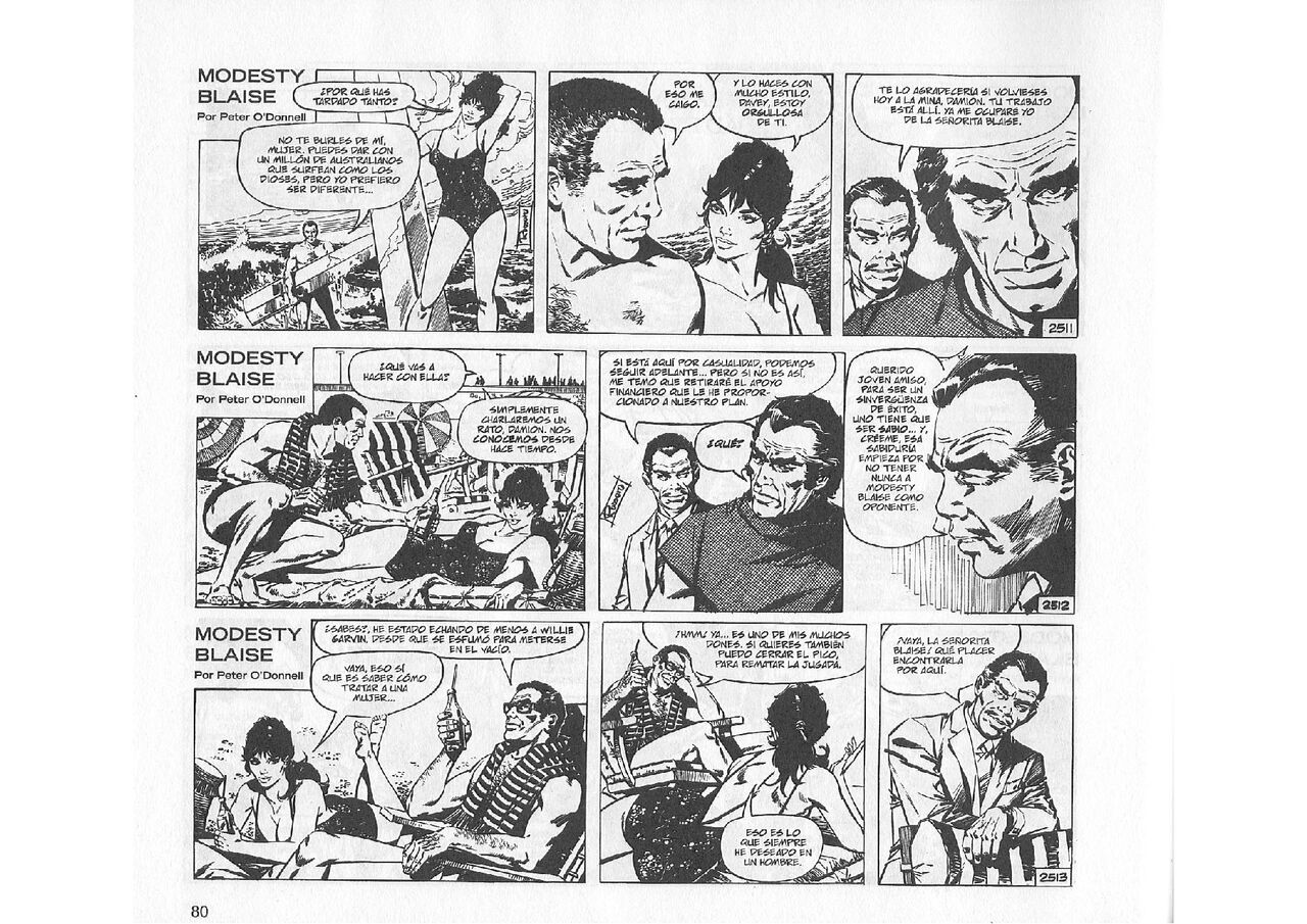 Modesty Blaise: La Trama de la Idade de Piedra image number 1