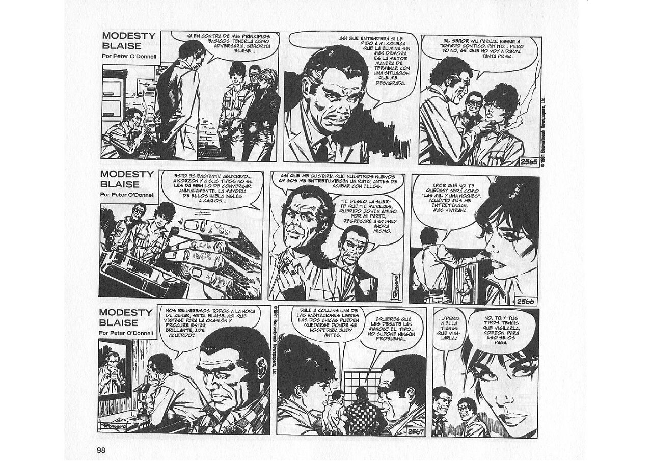 Modesty Blaise: La Trama de la Idade de Piedra image number 19