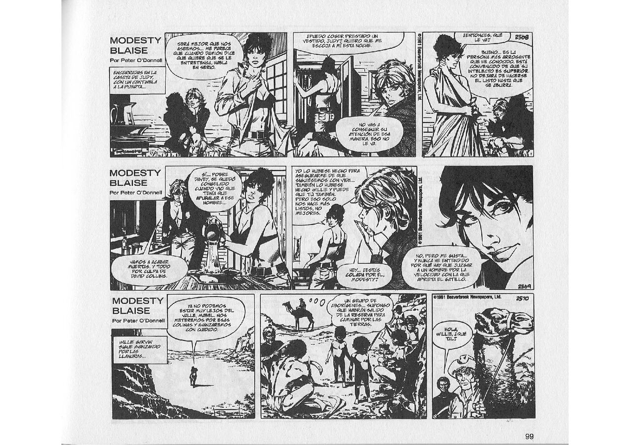 Modesty Blaise: La Trama de la Idade de Piedra image number 20