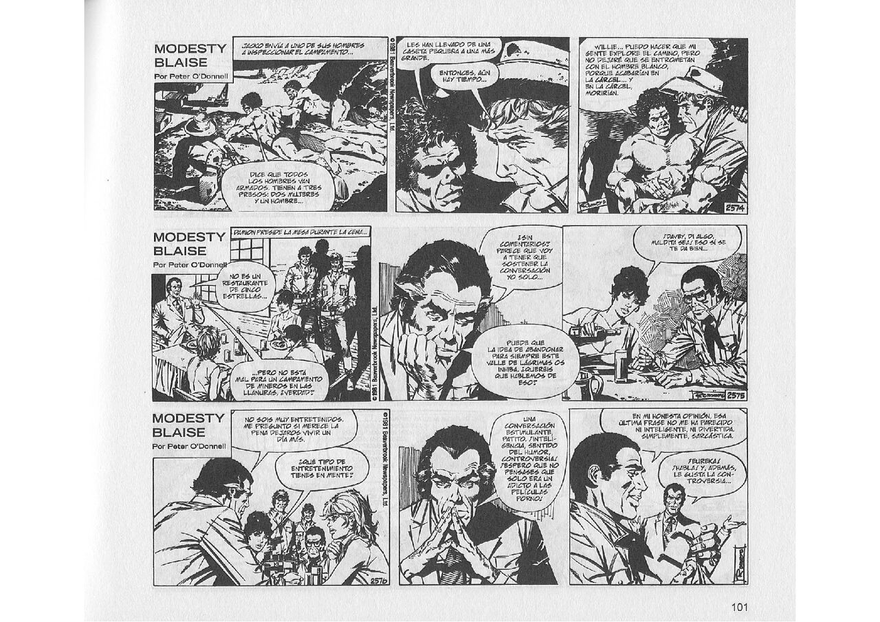Modesty Blaise: La Trama de la Idade de Piedra image number 22