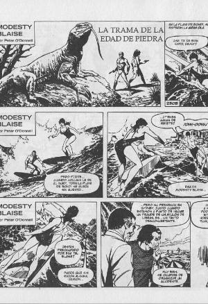 Modesty Blaise: La Trama de la Idade de Piedra
