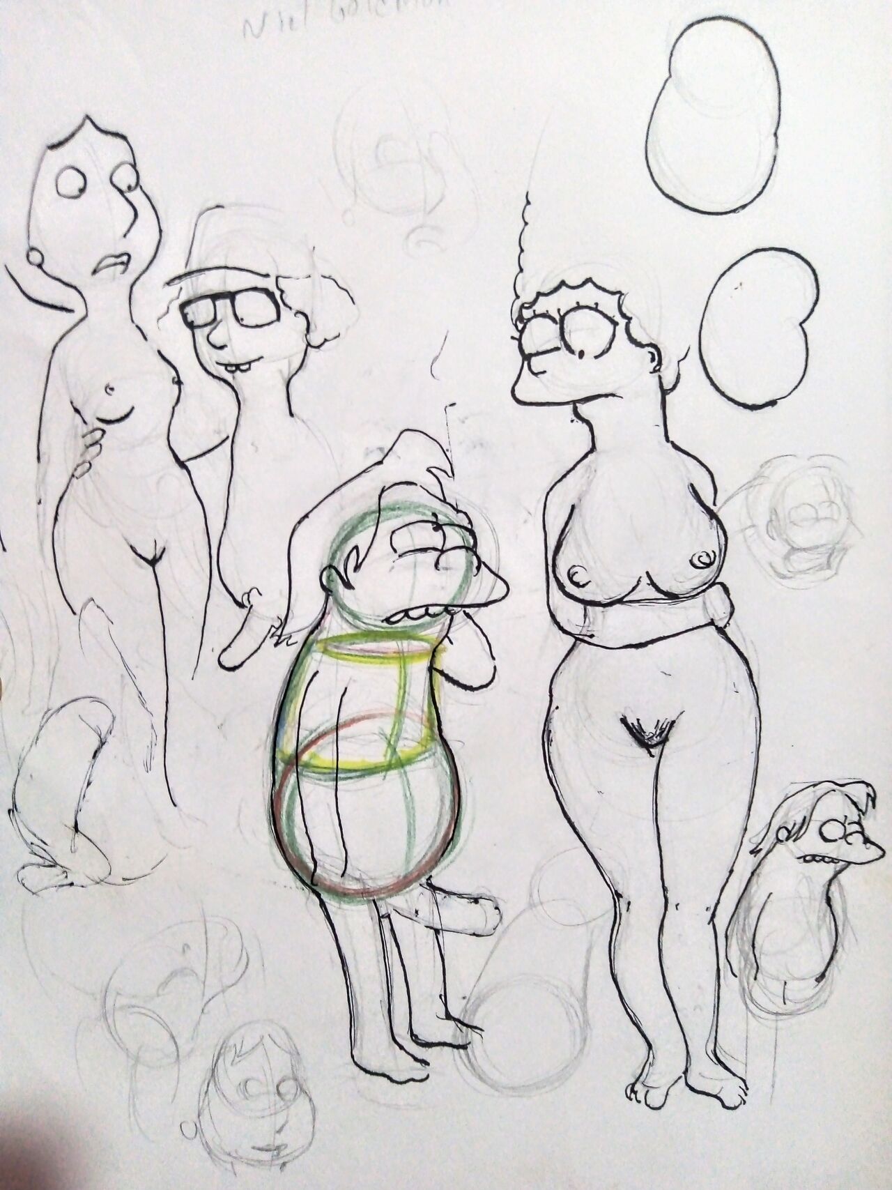 Marge Simpson con Nelson y Bart image number 8