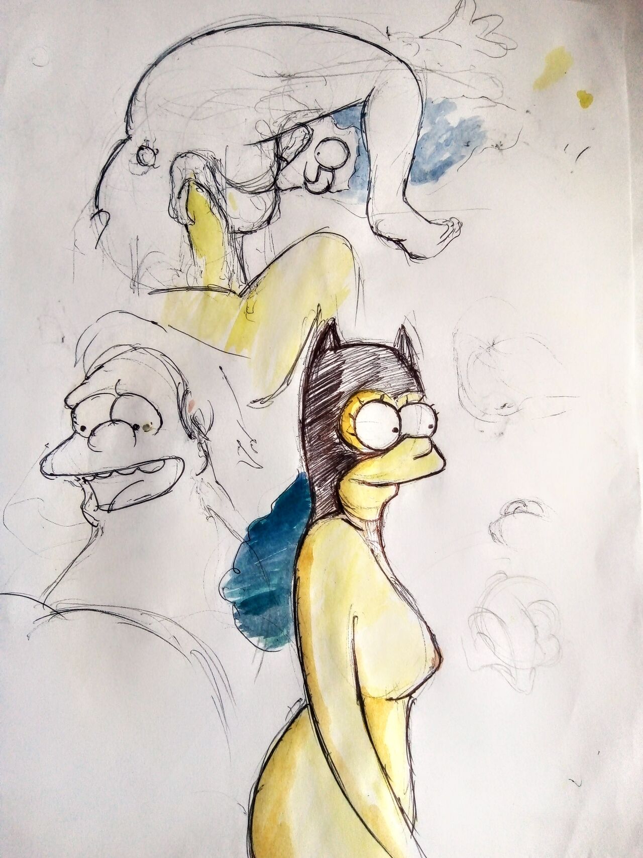 Marge Simpson con Nelson y Bart image number 11