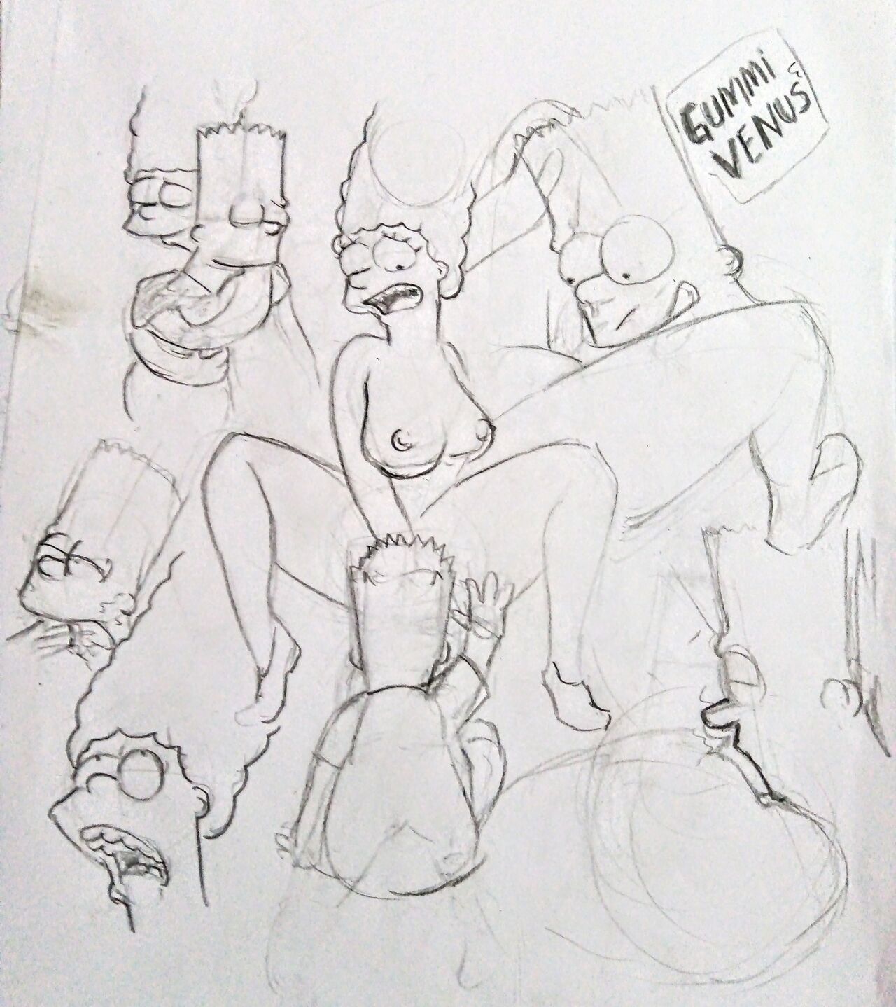 Marge Simpson con Nelson y Bart image number 12