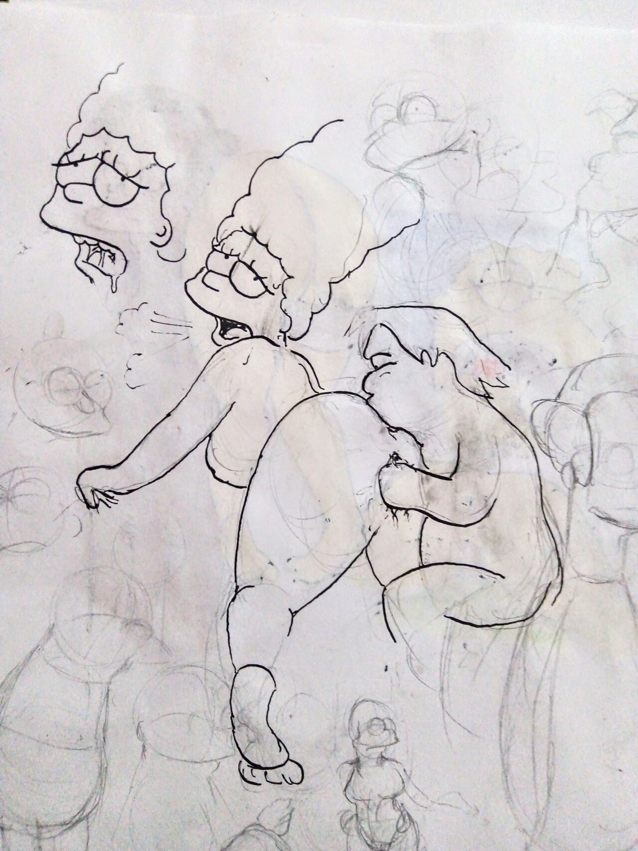 Marge Simpson con Nelson y Bart image number 17
