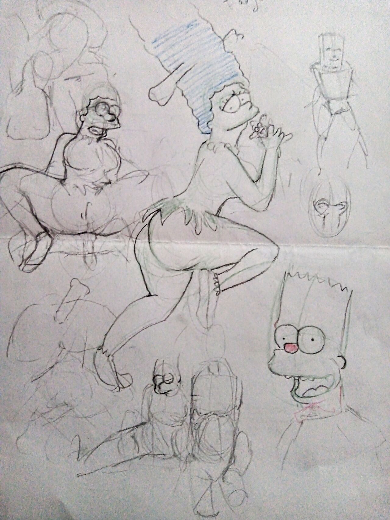 Marge Simpson con Nelson y Bart image number 19