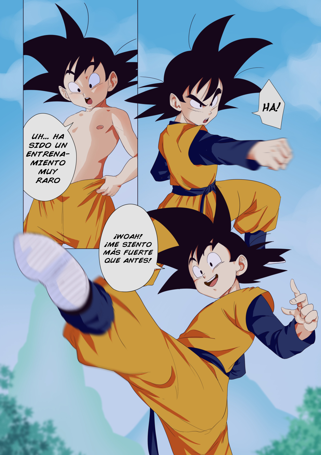 Videl x Goten   LKNOFANSUB image number 5