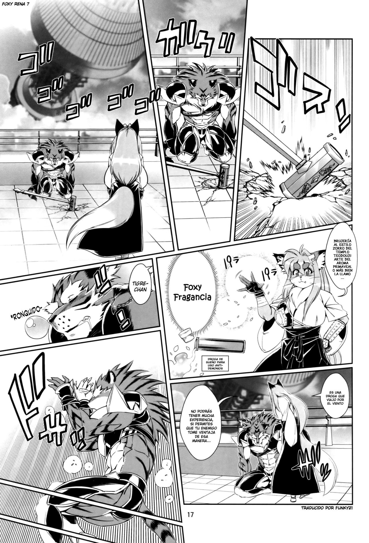 Mahou no Juujin Foxy Rena 7 image number 16