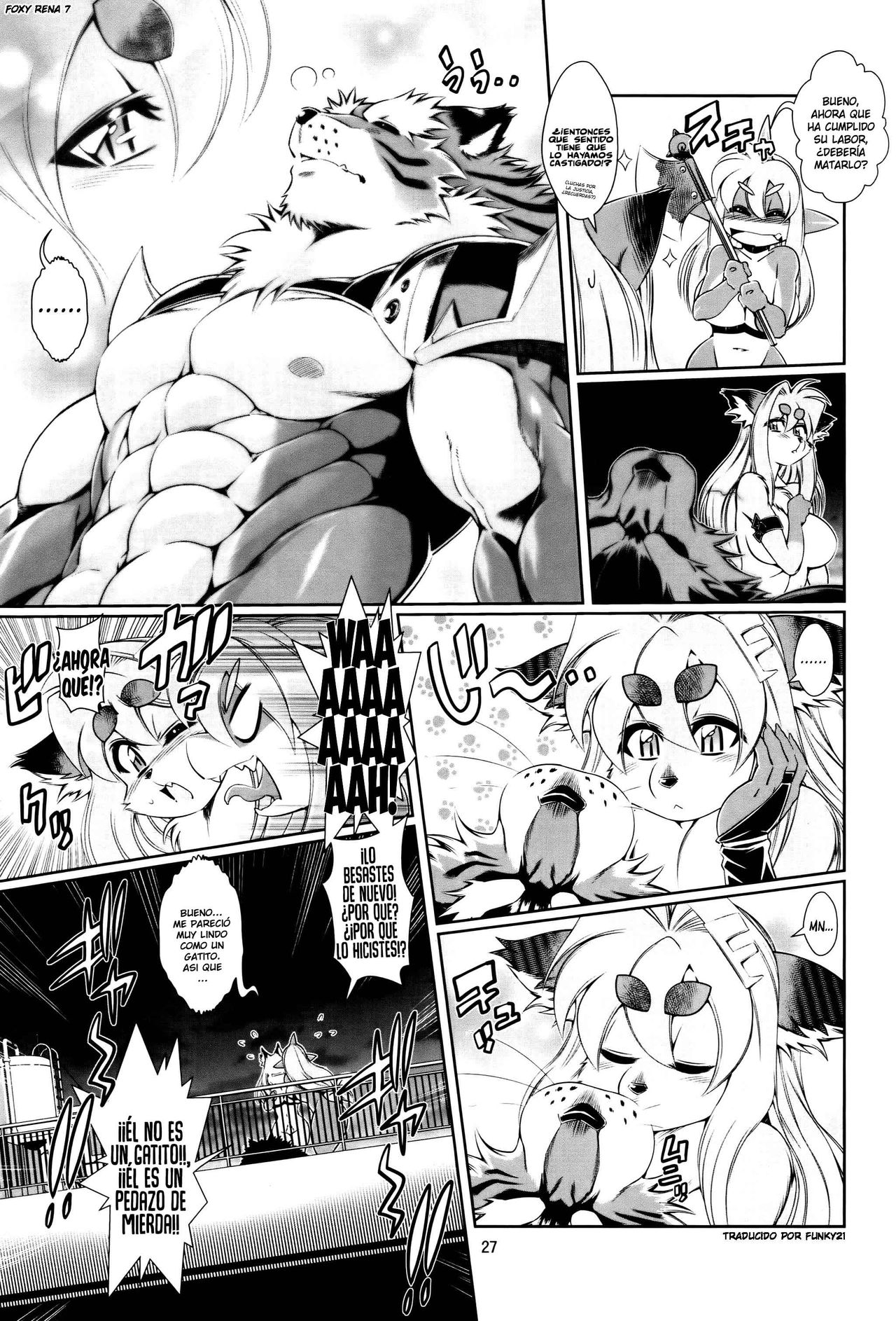 Mahou no Juujin Foxy Rena 7 image number 26