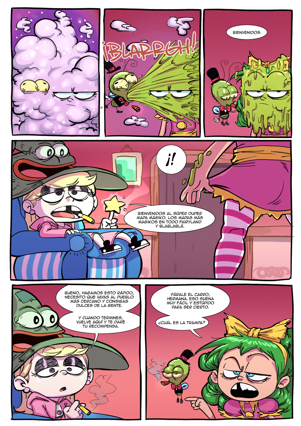 I FUCKING HATE HALLOWEEN ODIO EL PUTO HALLOWEEN - dop (western) parodia de  comic porno en i hate fairyland,. Cómico comic porno.
