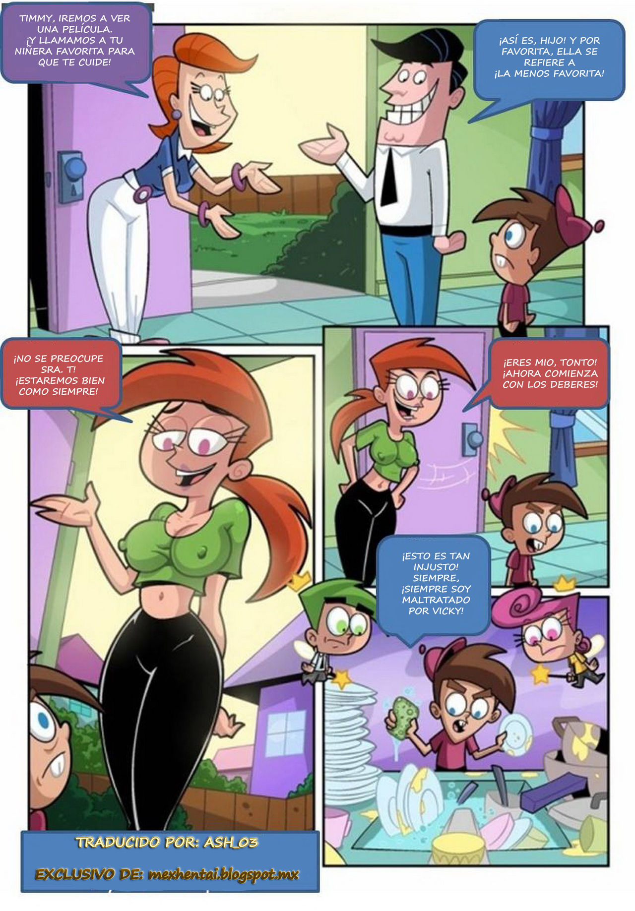 Fairly Odd Parents- Pushed Around