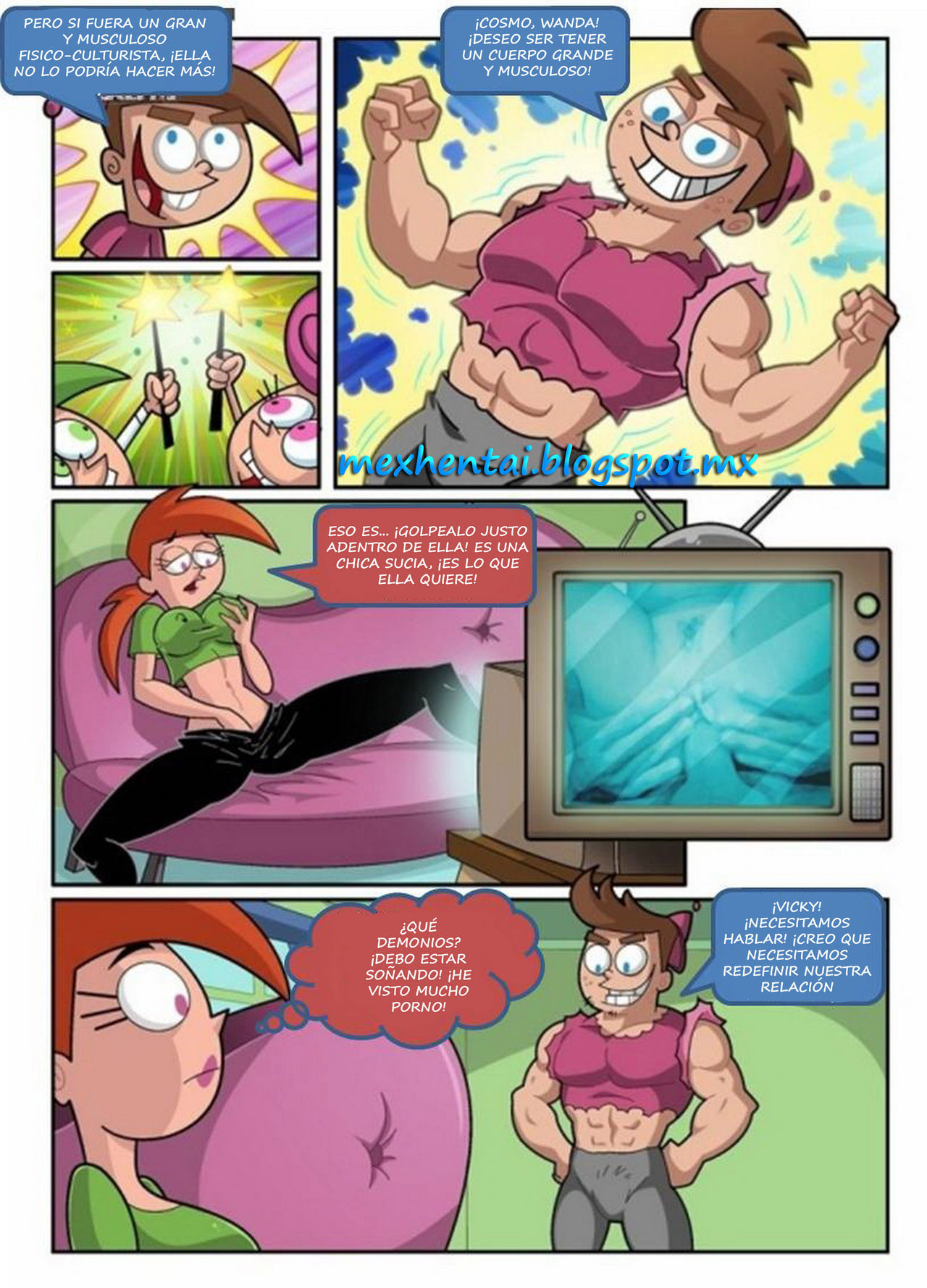 Fairly Odd Parents- Pushed Around image number 2