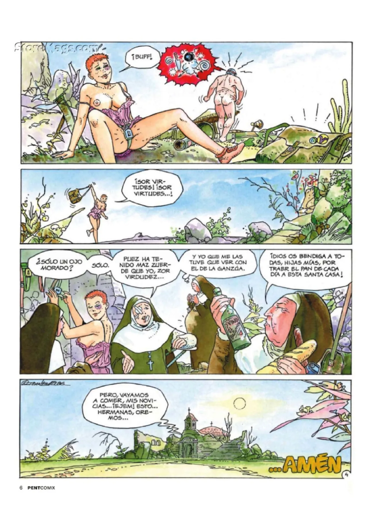 Penthouse Comix 106 image number 5