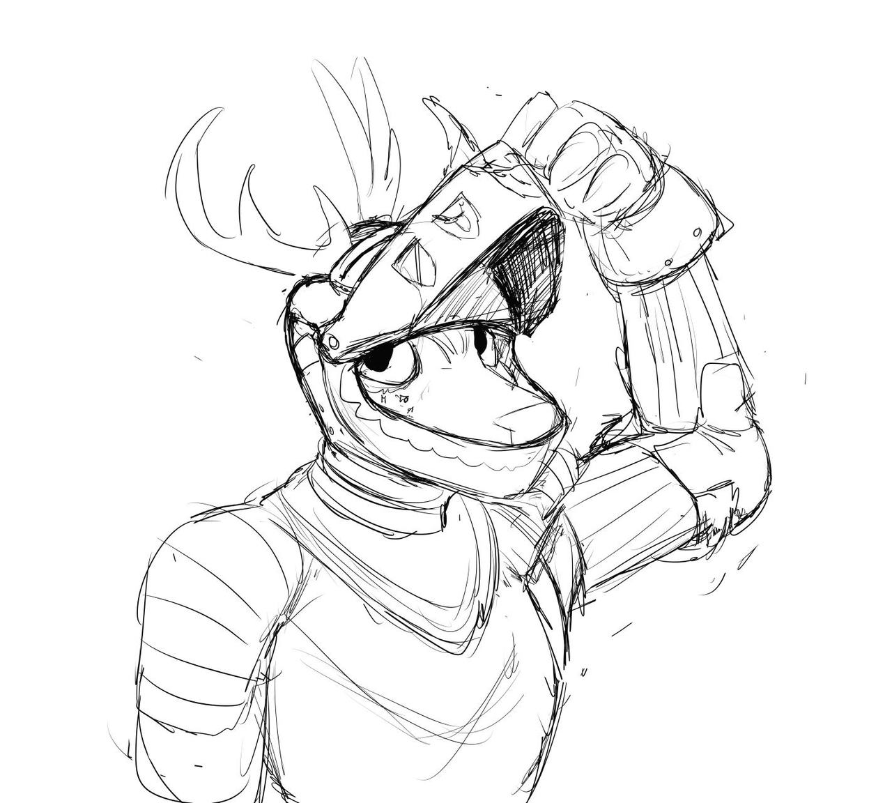 cat knight and deer prince image number 92
