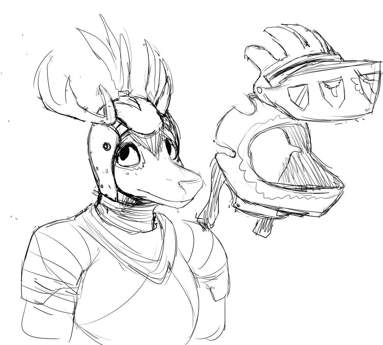 cat knight and deer prince image number 93