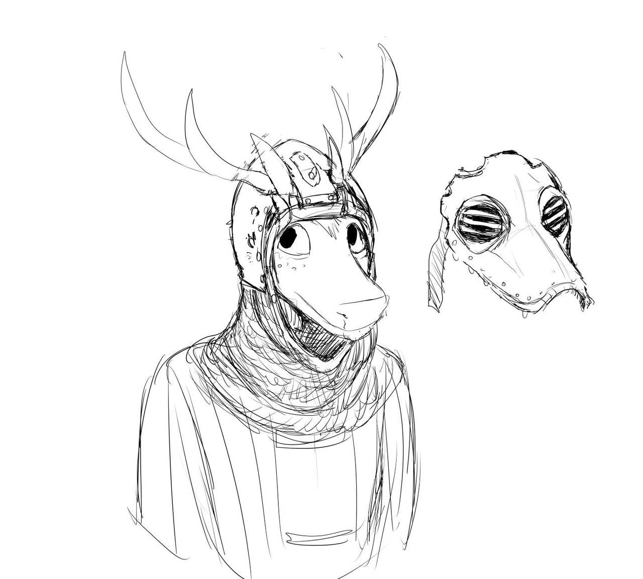 cat knight and deer prince image number 96