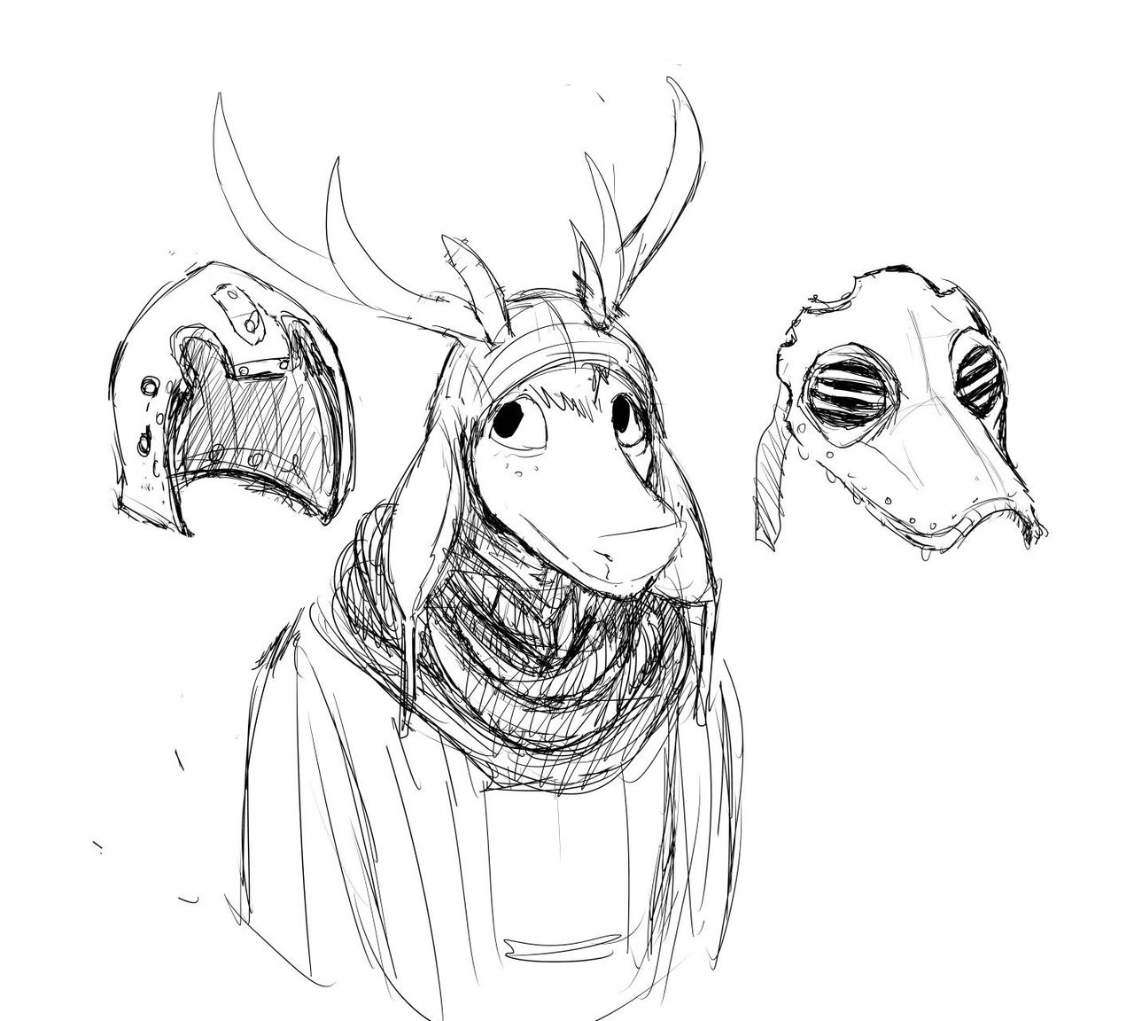 cat knight and deer prince image number 97