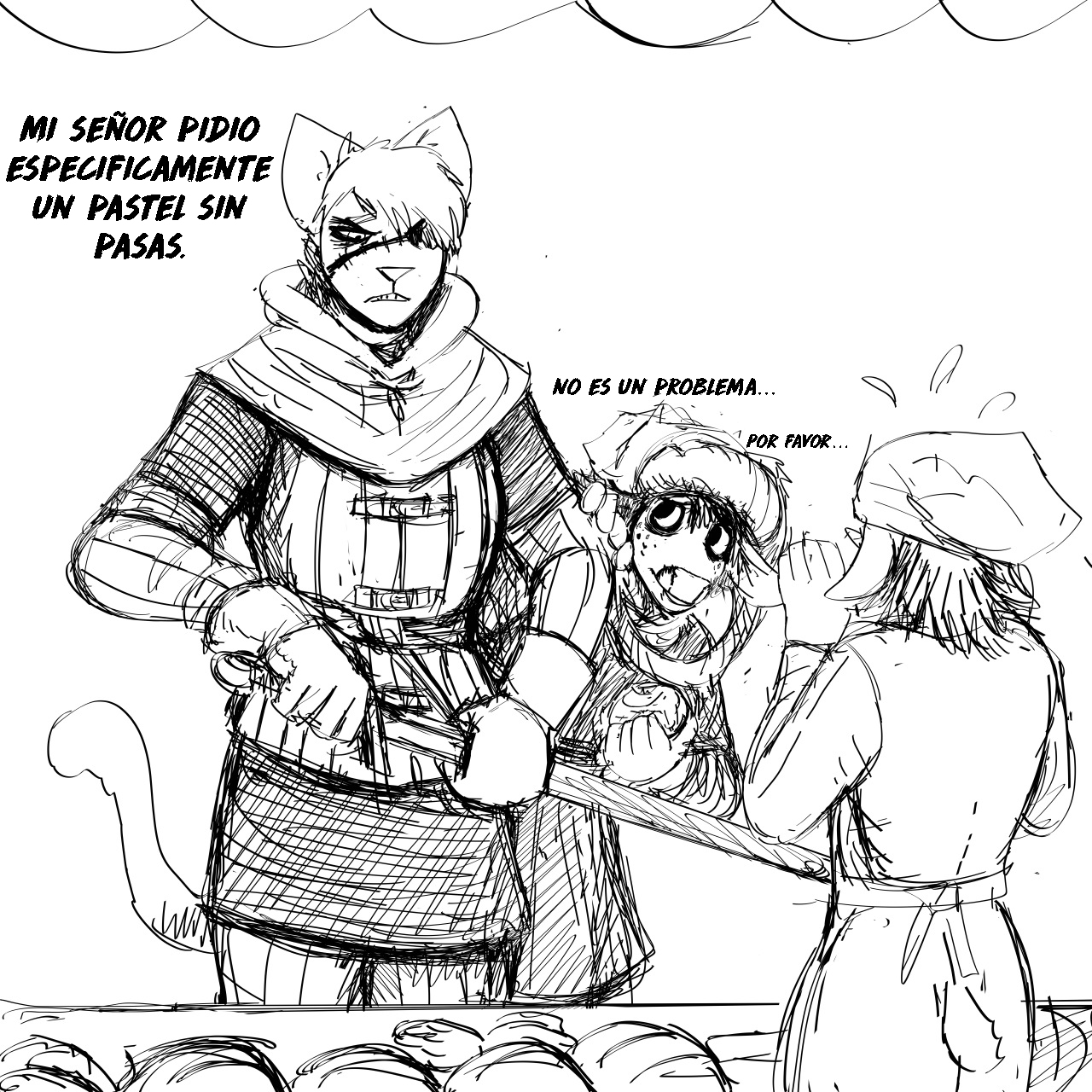cat knight and deer prince image number 103