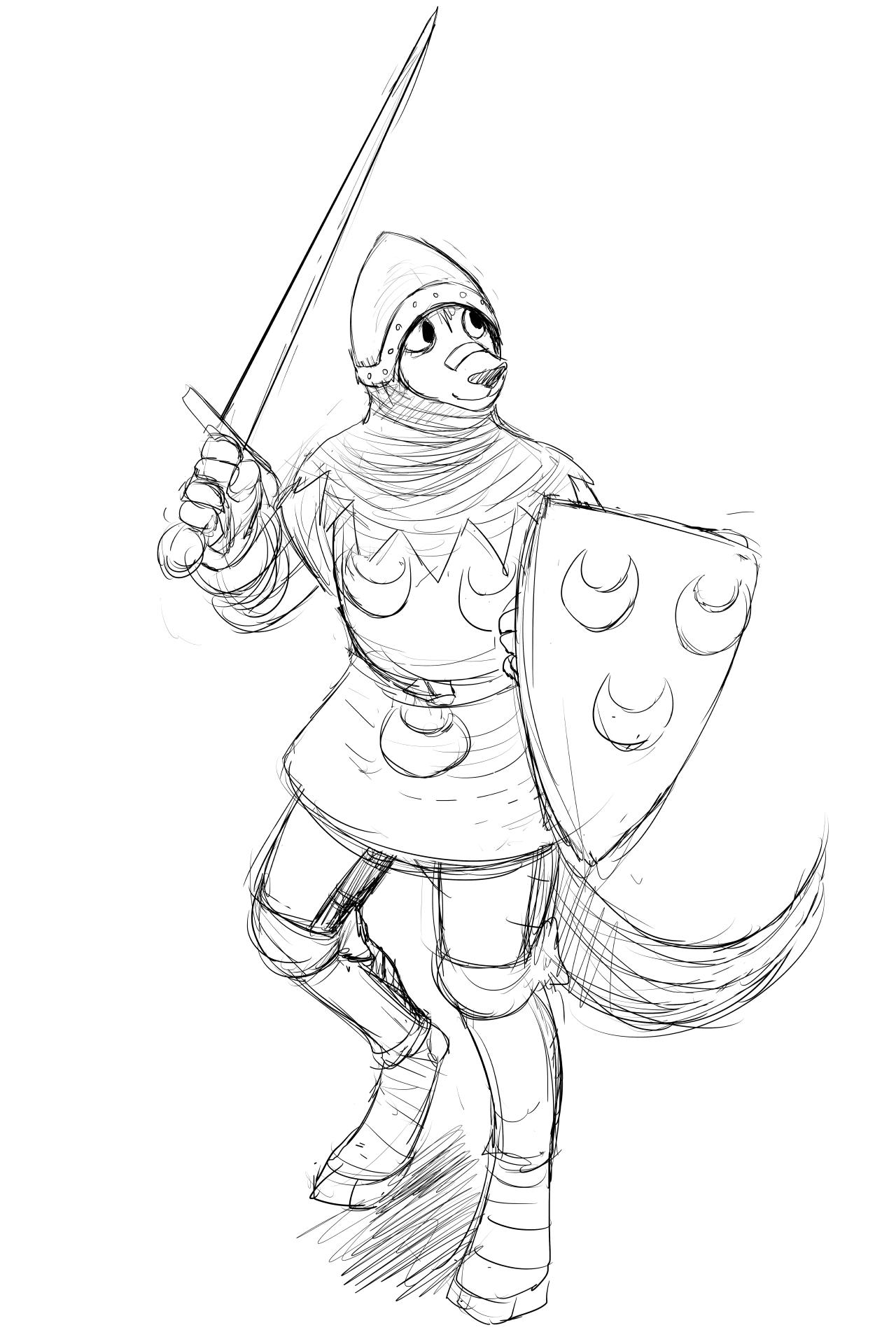 cat knight and deer prince image number 111