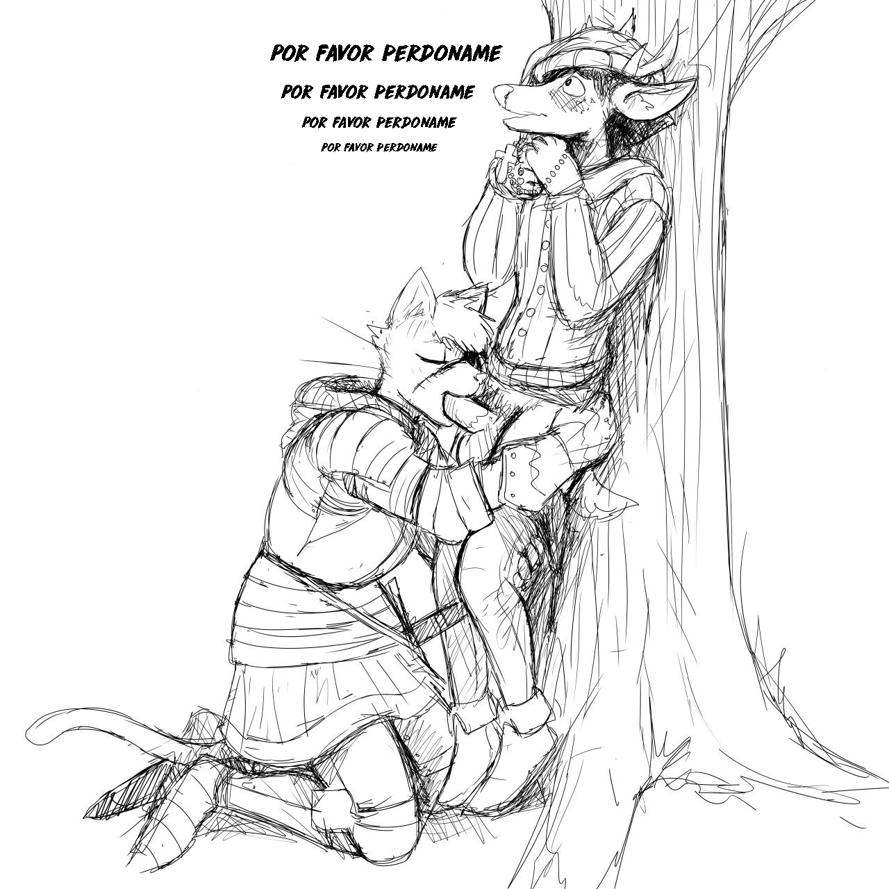 cat knight and deer prince image number 113