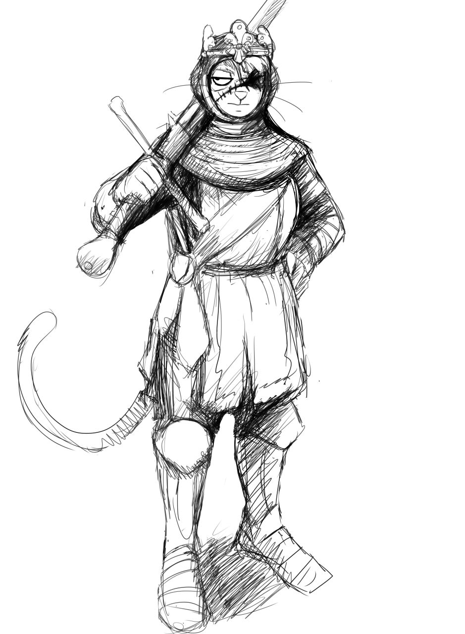 cat knight and deer prince image number 115