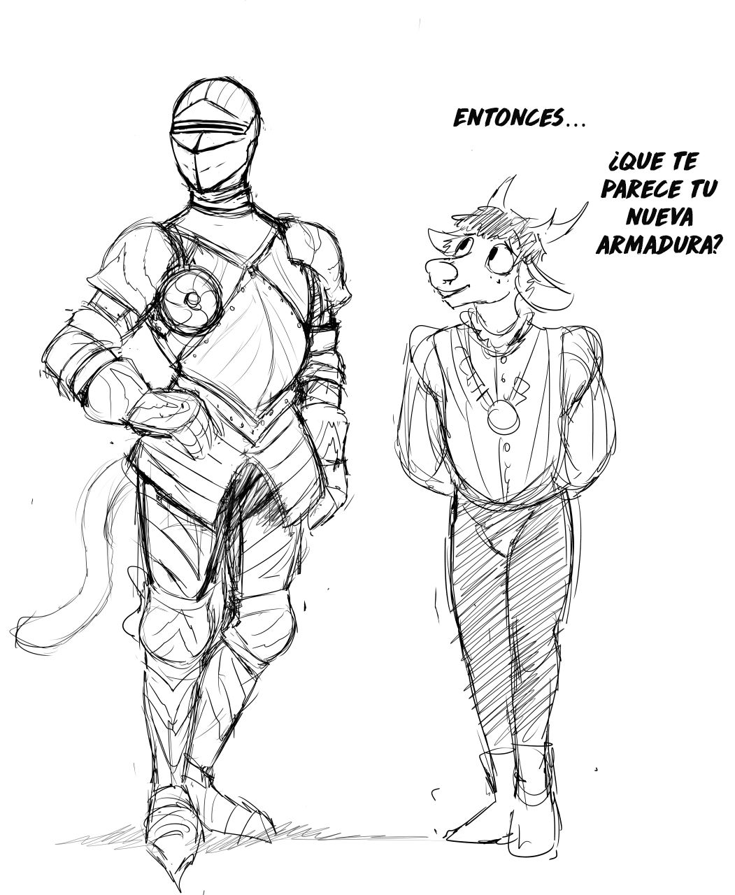 cat knight and deer prince image number 27