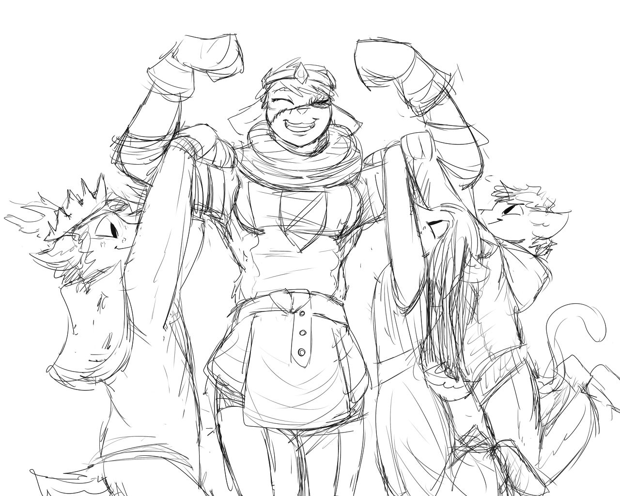 cat knight and deer prince image number 29
