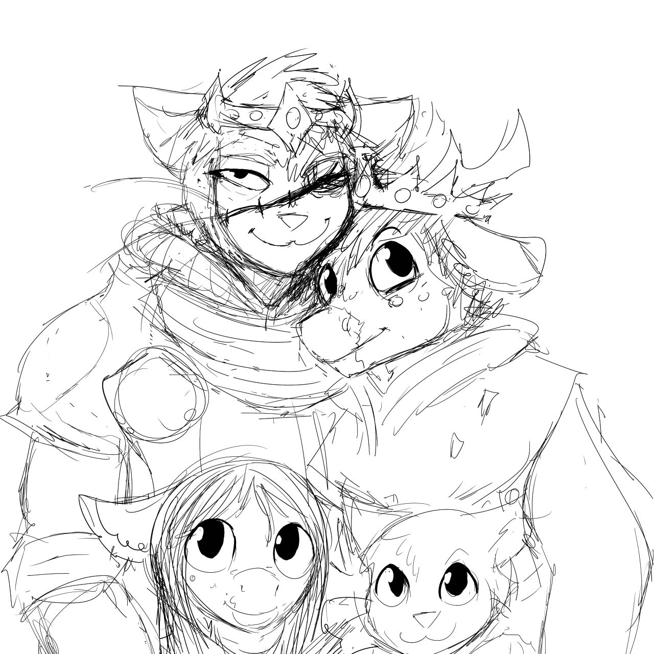 cat knight and deer prince image number 30