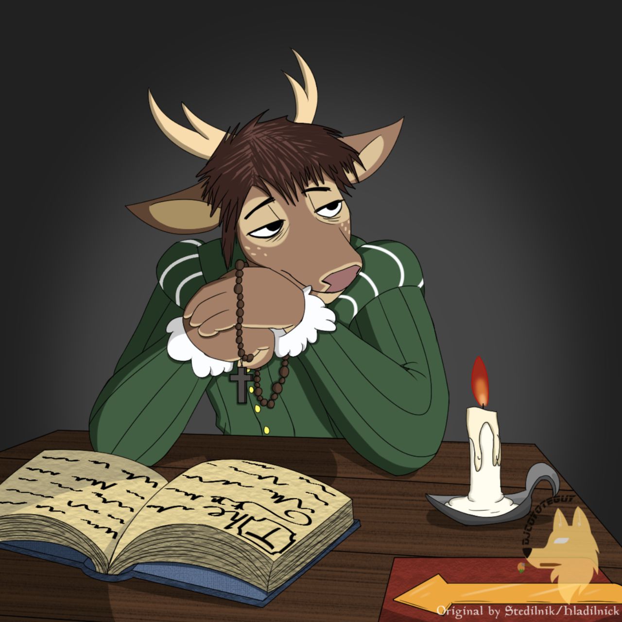 cat knight and deer prince image number 46