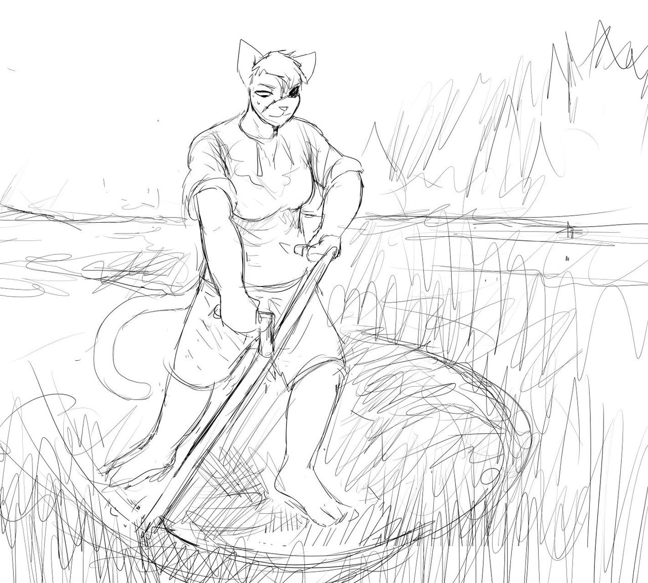 cat knight and deer prince image number 55