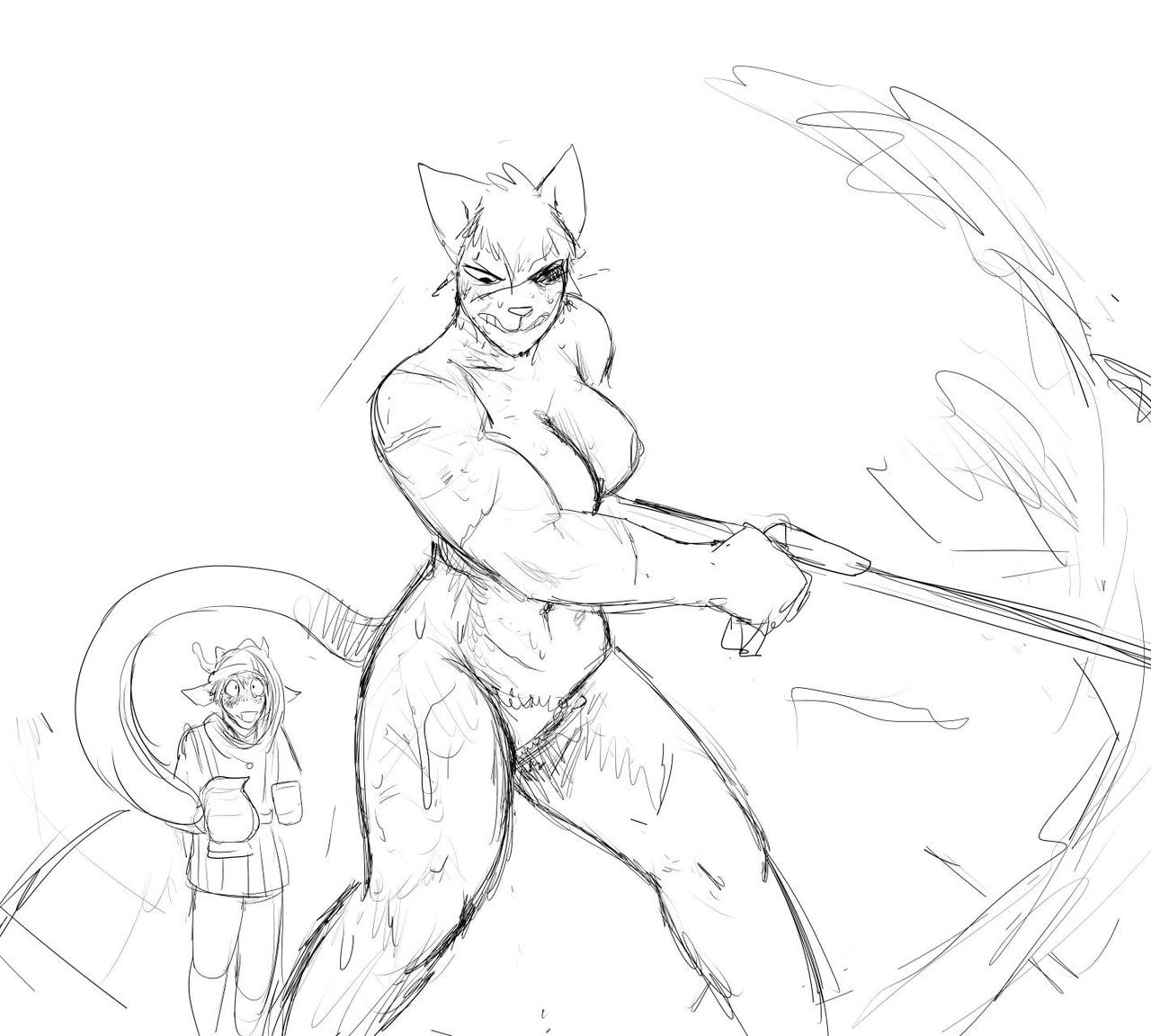 cat knight and deer prince image number 58