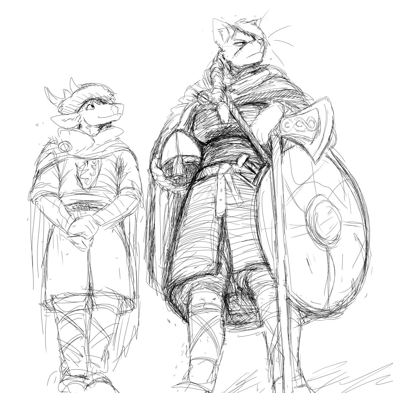 cat knight and deer prince image number 67