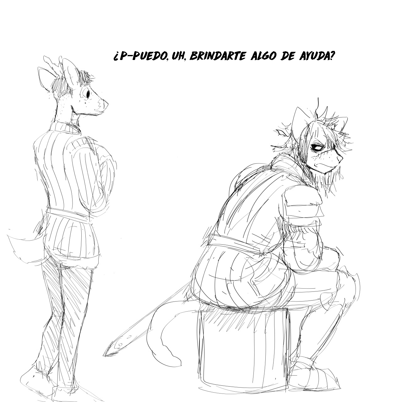 cat knight and deer prince image number 71