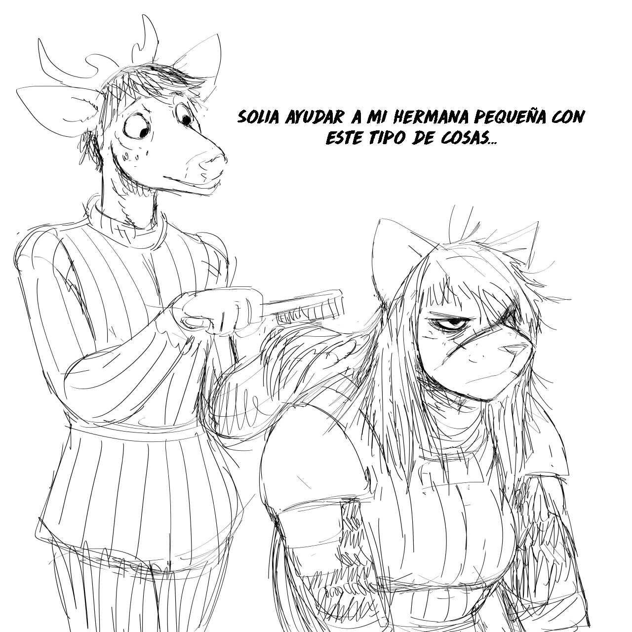 cat knight and deer prince image number 72