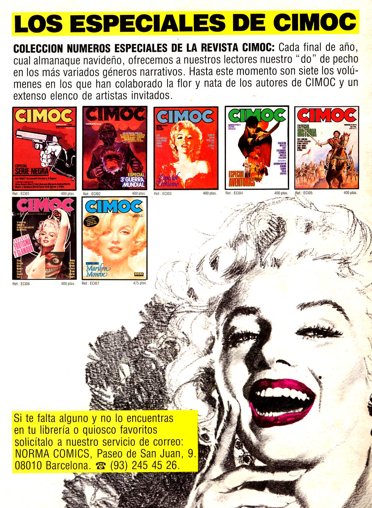Cimoc Especial N°7 - Marilyn Monroe image number 51