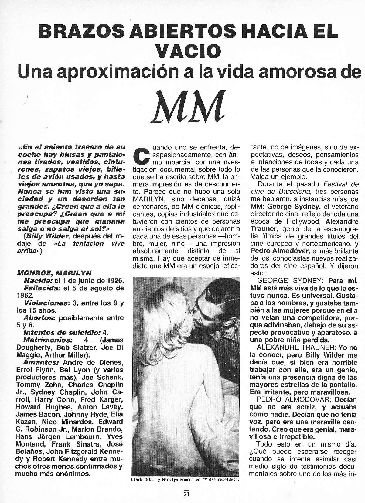 Cimoc Especial N°7 - Marilyn Monroe image number 22