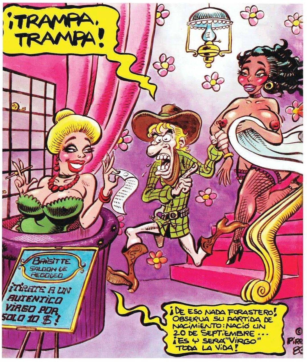 Pirrón en color en la revista Hara Kiri 1981-1994 image number 10