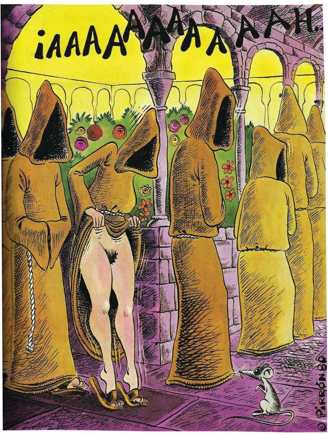 Pirrón en color en la revista Hara Kiri 1981-1994 image number 15